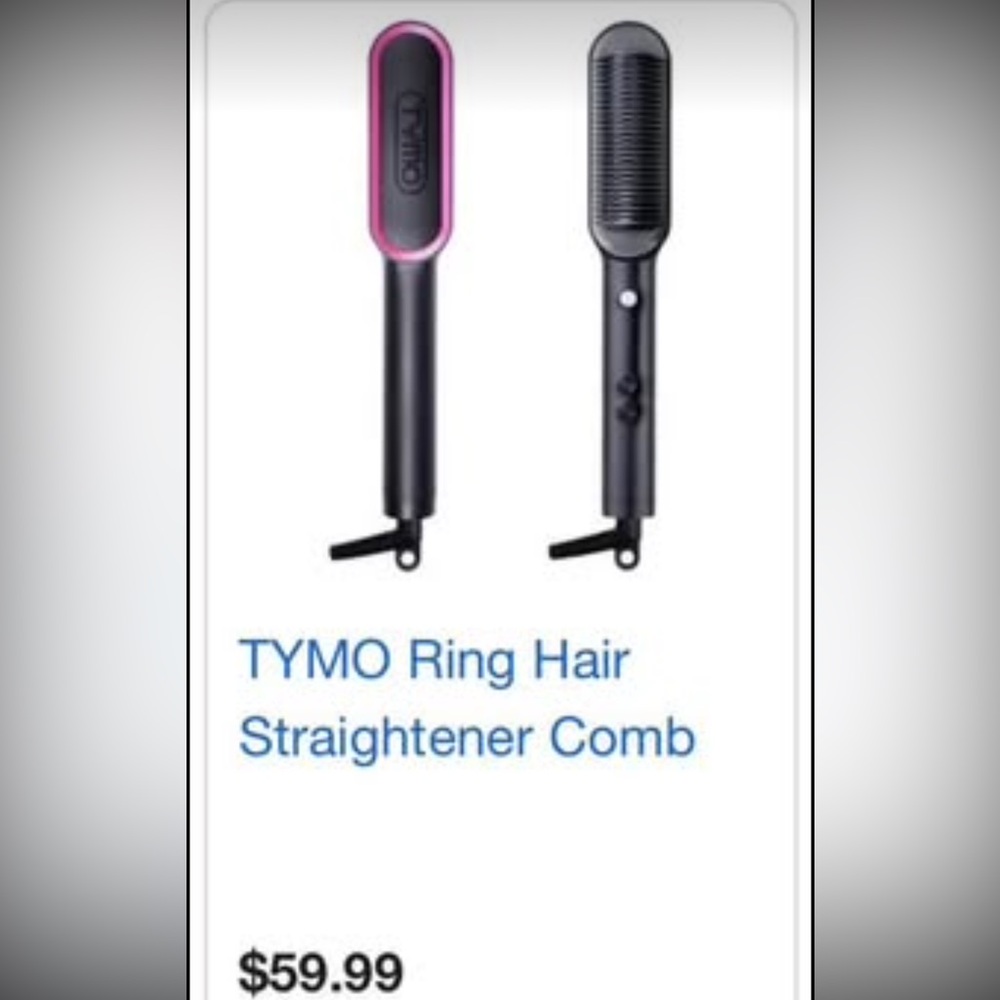 BRAND NEW TYMO HAIR STRAIGHTENING COMB